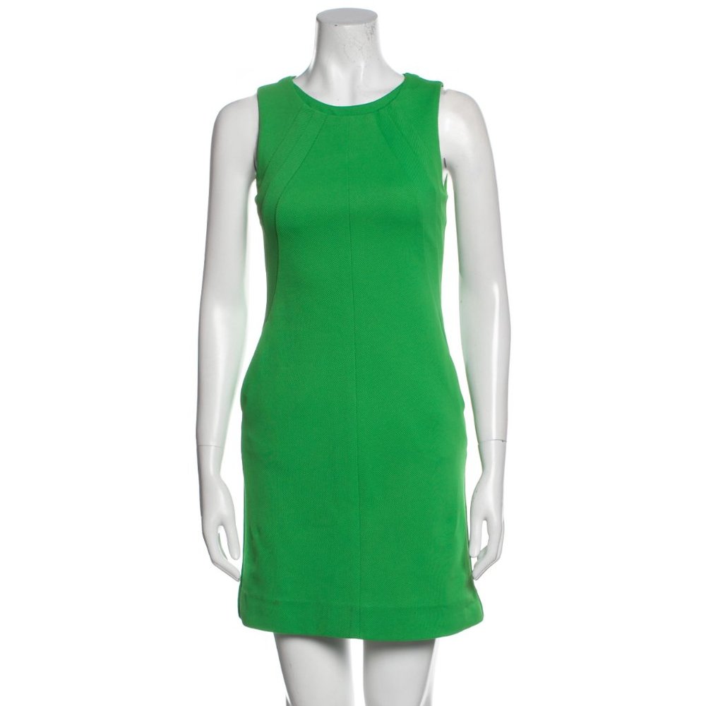 Diane Von Furstenberg Crew Neck Mini Dress